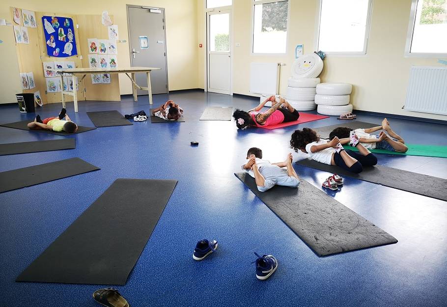 Initiation au Yoga à l'école Saint Martin
