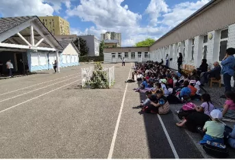 eveque visite saint martin